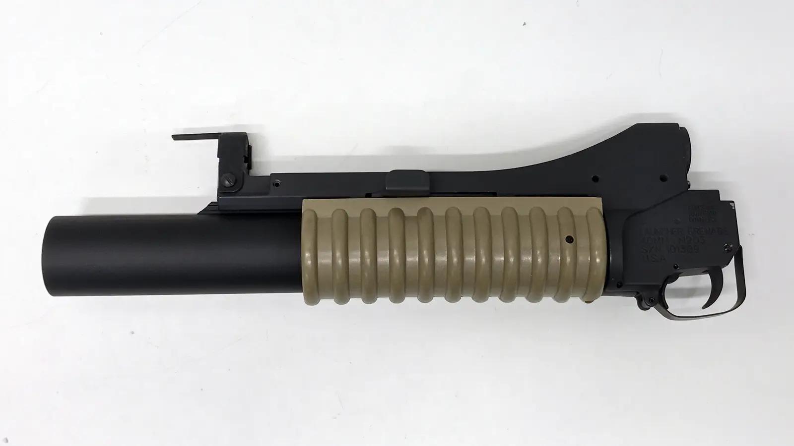 [G&P] M203グレネードランチャー ミリタリータイプ ロング 2トーンカスタム (中古)