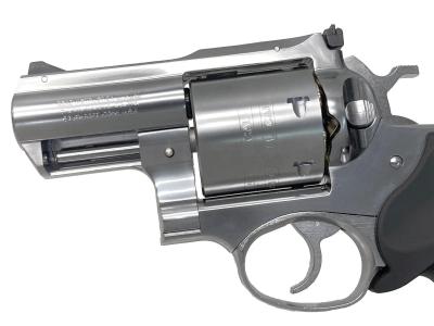 [マルシン] スーパーレッドホーク アラスカン 454カスールタイプ ホーグタイプグリップ仕様 シルバーABS ガスガン (新品)サブ画像へ2