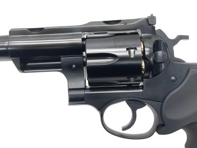 [マルシン] スーパーレッドホーク 9.5インチ 44マグナムタイプ ホーグタイプグリップ仕様 WディープブラックABS ガスガン (新品)サブ画像へ2