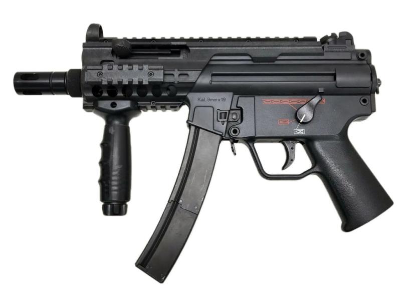 [マルゼン] MP5KA4 CQB ガスブローバック フォアグリップ＆ロングマガジン付 (中古) メイン画像
