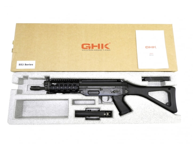 [GHK] SIG SG553 タクティカル GBB リアル刻印カスタム (中古)