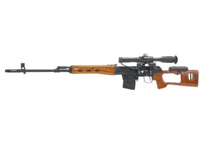 [REAL SWORD] カラシニコフ ドラグノフ SVD 電動ガン フルスチール リアルウッド (中古)サブ画像へ1
