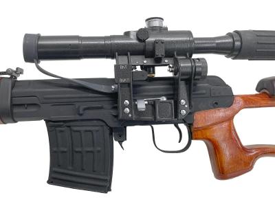 [REAL SWORD] カラシニコフ ドラグノフ SVD 電動ガン フルスチール リアルウッド (中古)サブ画像へ2
