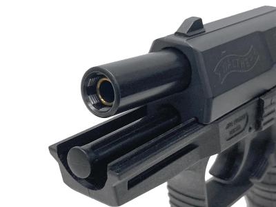 [マルゼン] Walther ワルサー P99 正規ライセンス ガスブローバック マガジンガス漏れ 動作不可　アウターバレルカスタム (ジャンク)サブ画像へ6