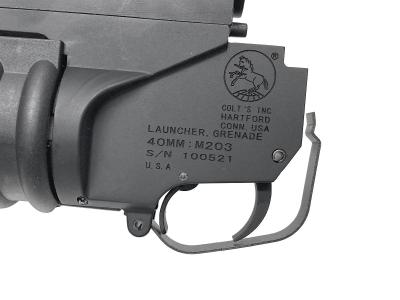 [S&T] M203 タイプグレネードランチャー メタルバージョン BK ロングタイプ (中古)サブ画像へ3