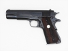 [タナカ] コルトガバメントM1911-A1 Cal.45 木製グリップ ブルーイングカスタム 別箱 発射不可 (ジャンク)