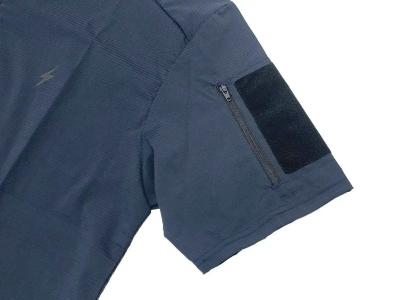 [VOLK TACTICAL GEAR] Aero Combat Shirt Tシャツ Lサイズ NavyBlack (未使用)サブ画像へ3