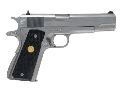 [WA] コルト ガバメント MKIV シリーズ80 シルバーABS ガスブローバック Rタイプ マガジンガス漏れ (訳あり)サブ画像へ2