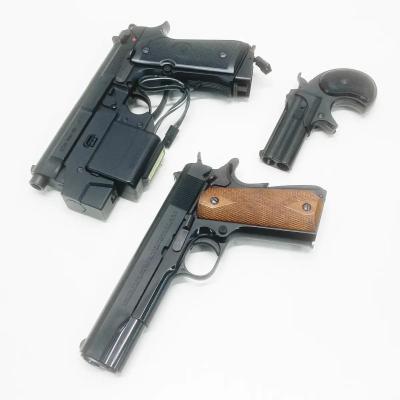 [マルシン/タナカ/レプリカ] ビンテージ 電動ガン／ガスガン 3丁セット ＆ PPK/Sフレーム (ジャンク)サブ画像へ5