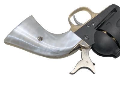 [マルシン] コルト SAA 1st Gen.シビリアン 4.75インチ ブラススタイルHW グリップ/ハンマーブルーイングカスタム ガスリボルバー (中古)サブ画像へ7