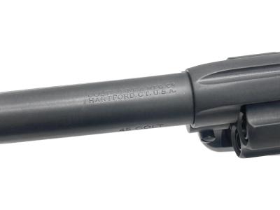 [マルシン] コルト SAA 1st Gen.シビリアン 4.75インチ ブラススタイルHW グリップ/ハンマーブルーイングカスタム ガスリボルバー (中古)サブ画像へ5