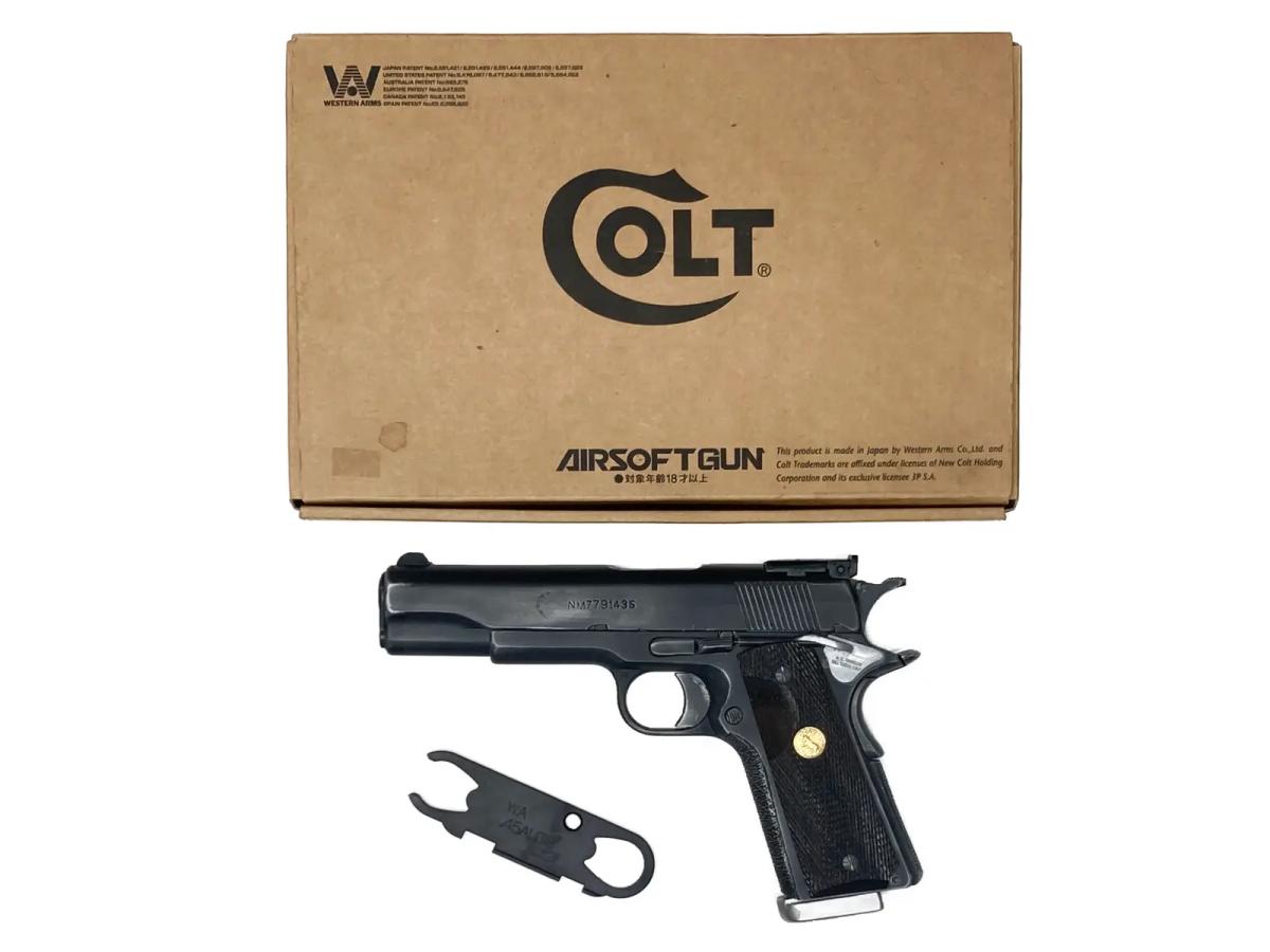 [WA] WILSON COMBAT ウィルソンコンバット スーパーグレイド Rタイプ ガスブローバックガン BOBCHOW_ボブチャウVer.1.5カスタム (中古)