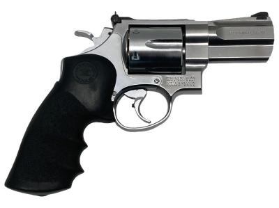 [タナカ] S&W M629 パフォーマンスセンター 3インチ フラットサイド　HOGUEラバーグリップカスタム ガスリボルバー (中古)サブ画像へ1