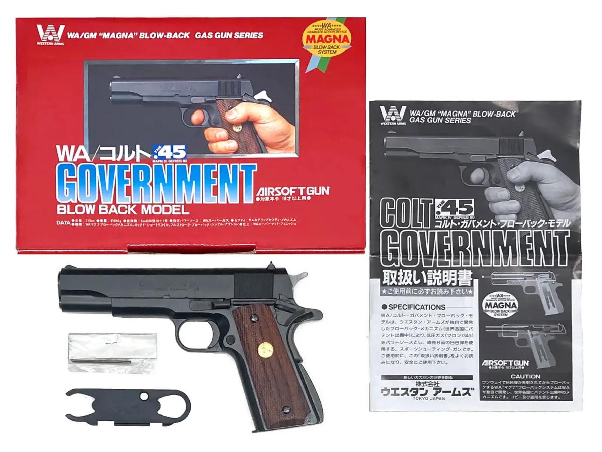[WA] コルトガバメント .45 シリーズ80 マグナブローバック (中古)