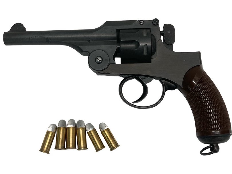 [HWS] 二十六年式拳銃 HWモデルガン ダミーカートカスタム　1部破損あり (訳あり)