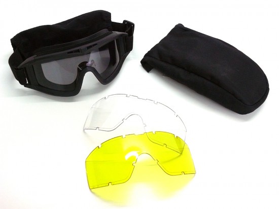 [NB] Revisionタイプ Desert Locust ゴーグルセット BK (新品)