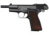 [タナカ] ブローニングハイパワー M1935 ミリタリー ABS 木製グリップカスタム ガス漏れ小 (訳あり)