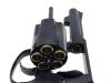 [マルシン] S&W M36 チーフスペシャル 6mmXカートリッジ 3インチ マットブラックABS プラグリップ仕様 ガスリボルバー (中古)