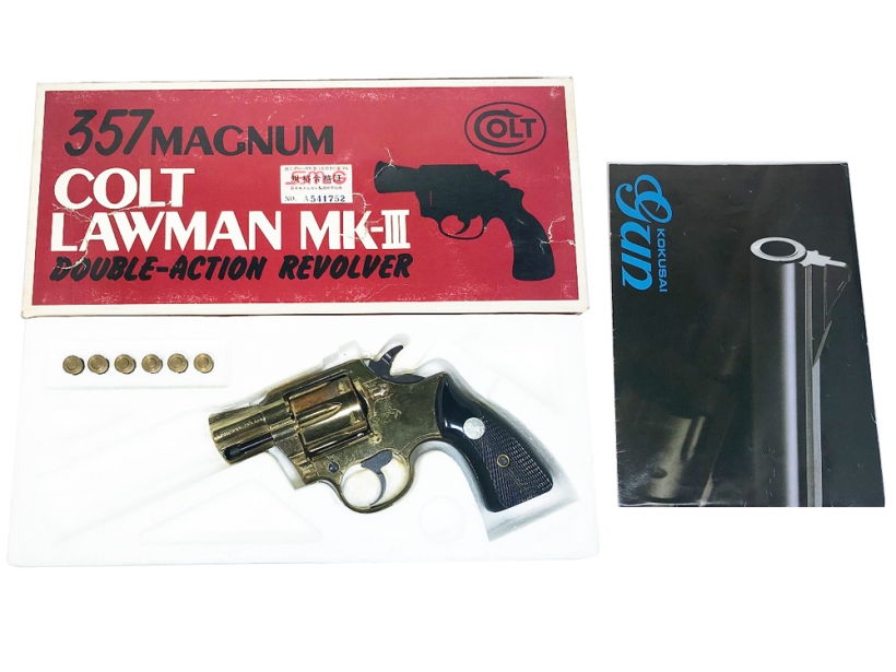 コクサイ モデルガン 357 MAGNUM COLT LAWMAN MK－3 金属モデルガン-