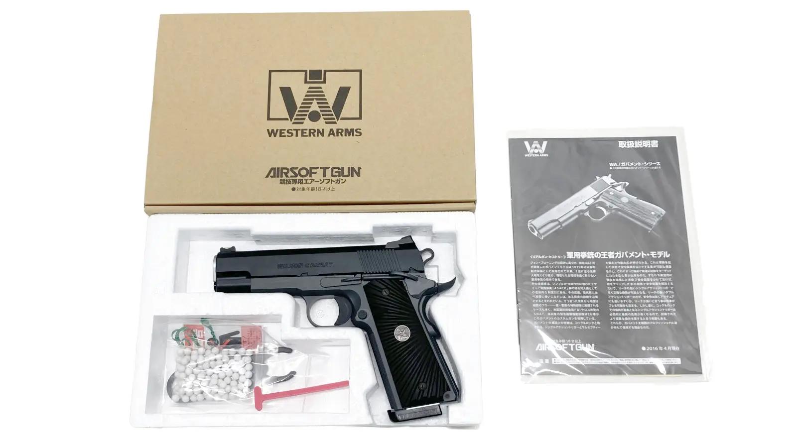 [WA] ウィルソンコンバット CQBコマンダー タクティカル2トーン ガスブローバック (中古)