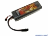 [OPTION　NO.1] LiPoバッテリー 7.4V 4000mAh 35C ラージタイプ ミニコネクタ 残量メーター付 NO-LPC4035 (新品取寄)