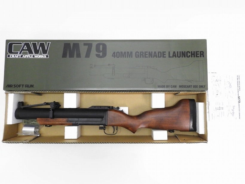 [CAW] M79 ウッドストック ガスグレネード グレネードランチャー (中古)