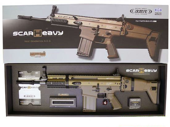 [東京マルイ] FN SCAR-H FDE スカーヘビー 次世代電動ガン  電動ブローバック (新品取寄)