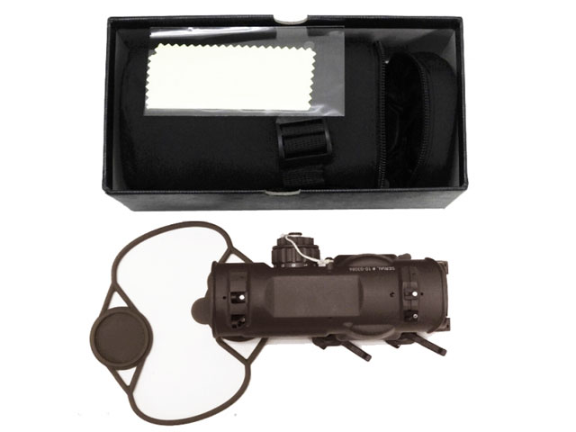 [NB] ELCAN SPECTER DRタイプ スコープ 1-4倍切替 FDEカラー ショート 1倍～ ピカティニー ビルドインマウント イルミネーション (中古)