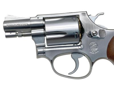 [コクサイ] S&W M60 2インチ スーパーステンレスモデル 発火モデルガン バレル内錆 (訳あり)サブ画像へ2