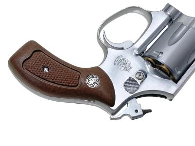 [コクサイ] S&W M60 2インチ スーパーステンレスモデル 発火モデルガン バレル内錆 (訳あり)サブ画像へ4