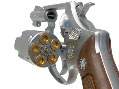 [コクサイ] S&W M60 2インチ スーパーステンレスモデル 発火モデルガン バレル内錆 (訳あり)サブ画像へ5