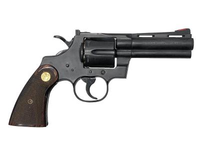 [コクサイ] コルト パイソン .357マグナム HW 発火モデルガン 磁性樹脂 木製グリップカスタム (中古)サブ画像へ2