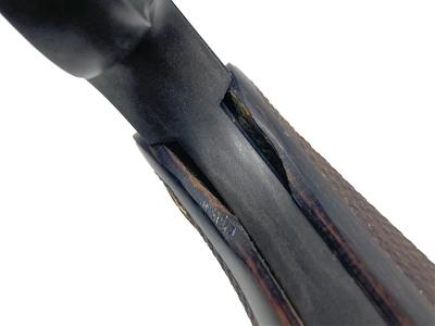 [コクサイ] コルト パイソン .357マグナム HW 発火モデルガン 磁性樹脂 木製グリップカスタム (中古)サブ画像へ8