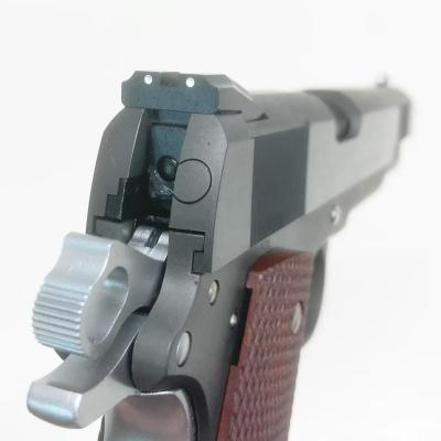 [WA] コルト ガバメントスネークマッチ デルタver.／ウッドグリップ  ガスブローバック サプレッサ付き (中古)サブ画像へ6