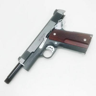 [WA] コルト ガバメントスネークマッチ デルタver.／ウッドグリップ  ガスブローバック サプレッサ付き (中古)サブ画像へ7