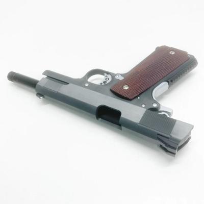 [WA] コルト ガバメントスネークマッチ デルタver.／ウッドグリップ  ガスブローバック サプレッサ付き (中古)サブ画像へ8