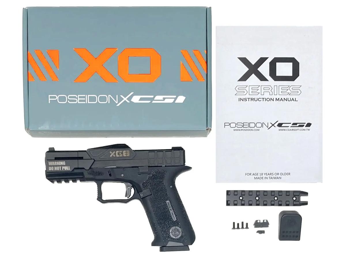 [CSI/POSEIDON] XO P-1 ガスブローバック ガスガン 20mmレール付 ガスブローバック (中古)