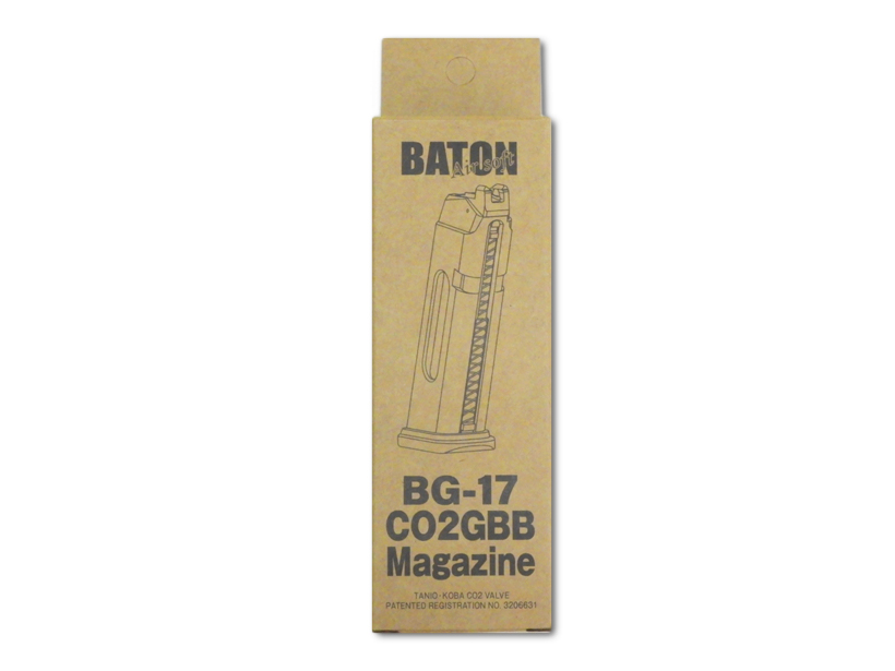 [BATON airsoft] BG-17 Co2 GBB 用 スペアマガジン (新品予約受付中!) 製品詳細画像1 