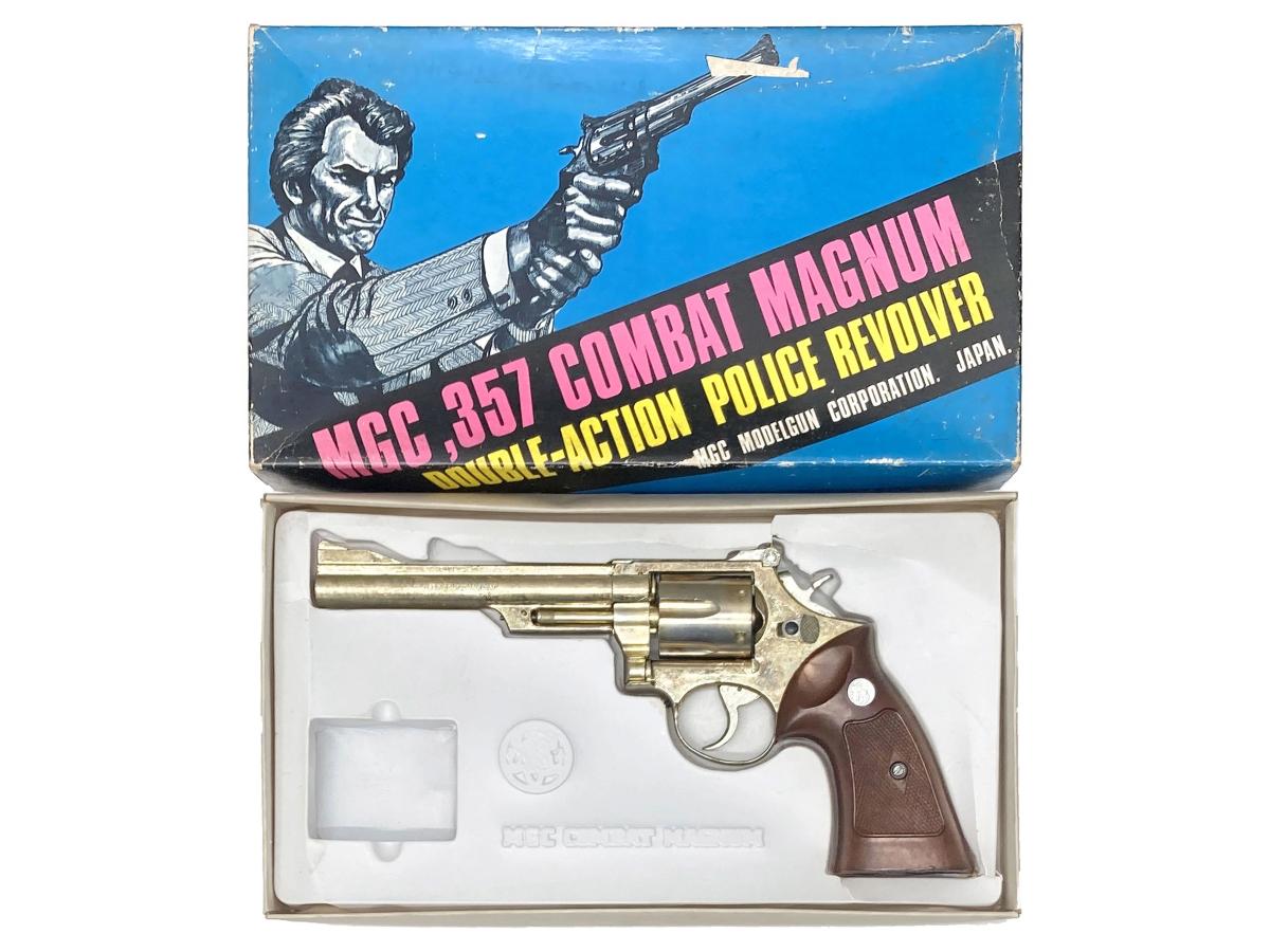 [MGC] S&W .357 コンバットマグナム 6インチ SMG 金属モデルガン (中古)
