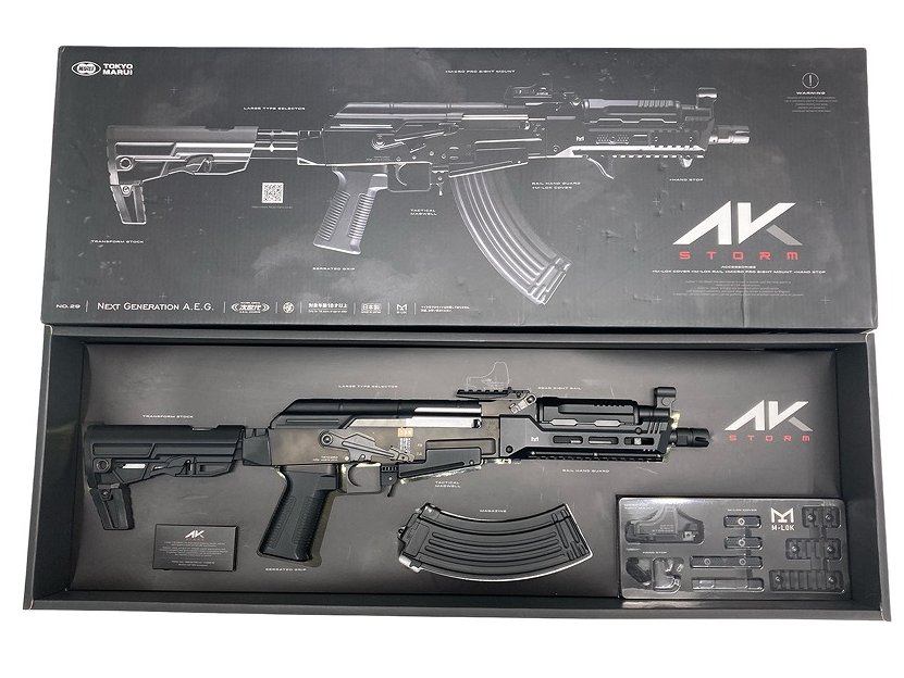 [東京マルイ] AK ストーム/STORM モダナイズドAK 次世代電動ガン レイルカバー等欠品有り (中古)