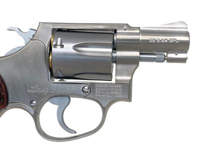 [コクサイ] S&W M60 レディスミス 2インチ N0.169 ABS 木製グリップカスタム (未発火)サブ画像へ4