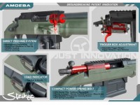 [ARES] 【Amoeba】 ストライカー AS01 ブラック エアコッキング (中古)