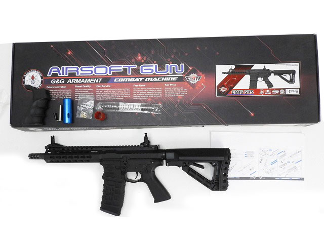 [G&G] CM16 SR-S コスタ スチールハイダー カスタムグリップ 電動ガン (中古)