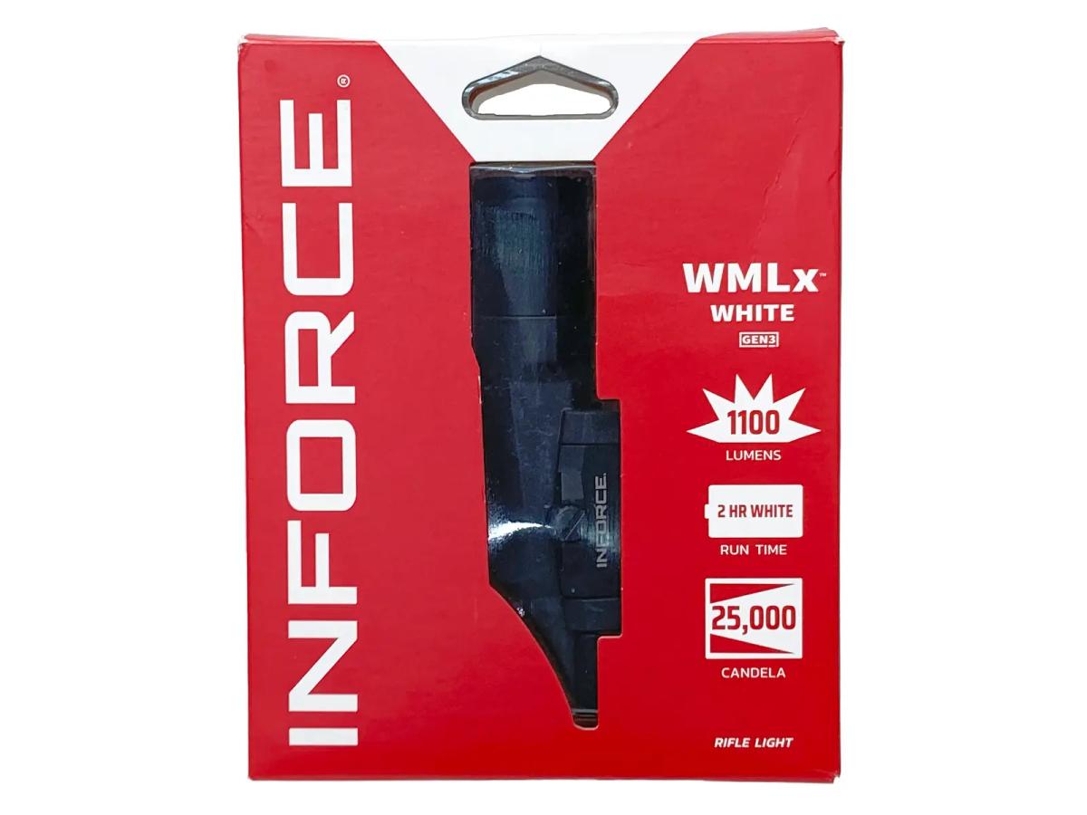[INFORCE] WMLx ホワイト Gen 3 タクティカルライト 1100ルーメン 25000カンデラ (中古)