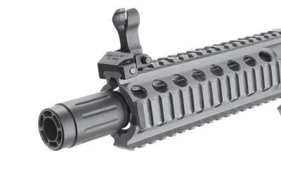 [KingArms] PDW 9mm SBR ショートバレルライフル 電動ガン グレー/レッド KA-AG-231-GR (新品予約受付中! 特典あり)サブ画像へ2