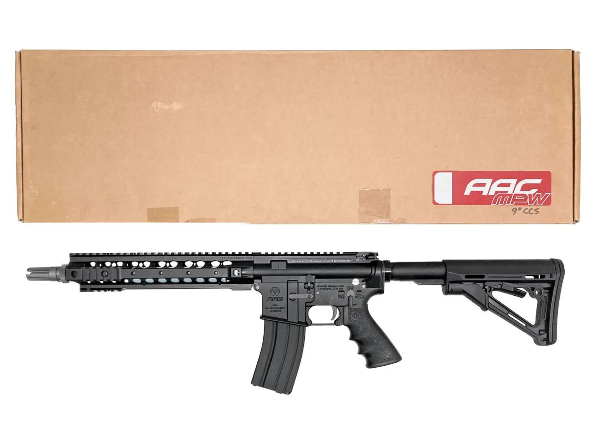 [WE_RA-Tech] AAC MPW 300 BLACKOUT URX3 鍛造レシーバー LV2仕様 (中古)