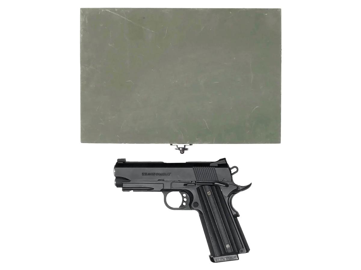 [WA] ウィルソン プロフェッショナルRL SCW3 HW ガスブローバック SCW2チャンバーカスタム 木箱付き (中古)