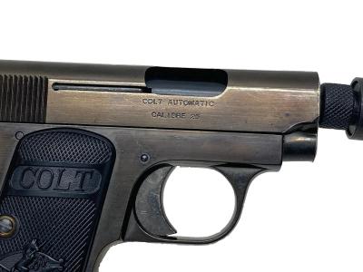 [コクサイ] コルト ポケット.25オート ブローバックモデルガン ブラック サプレッサー付き (中古)サブ画像へ4