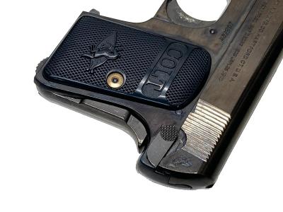 [コクサイ] コルト ポケット.25オート ブローバックモデルガン ブラック サプレッサー付き (中古)サブ画像へ5