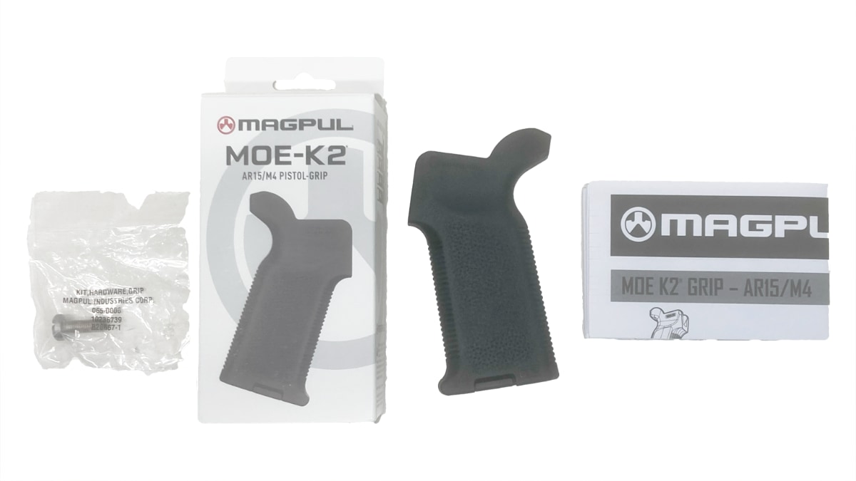 [MAGPUL] MOE K2 AR グリップ 実物 MAG522 BK (中古)